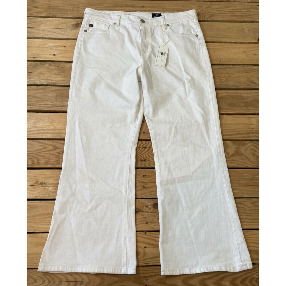 NWT ADRIANO GOLDSCHMIED Quinne Cropped Pants 32